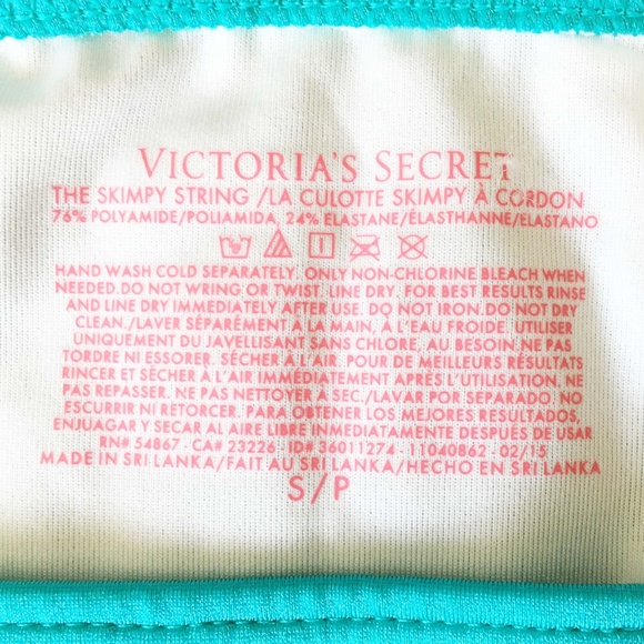 VICTORIA'S SECRET Skimpy String Bikini Bottom NWOT - Picture 3 of 8